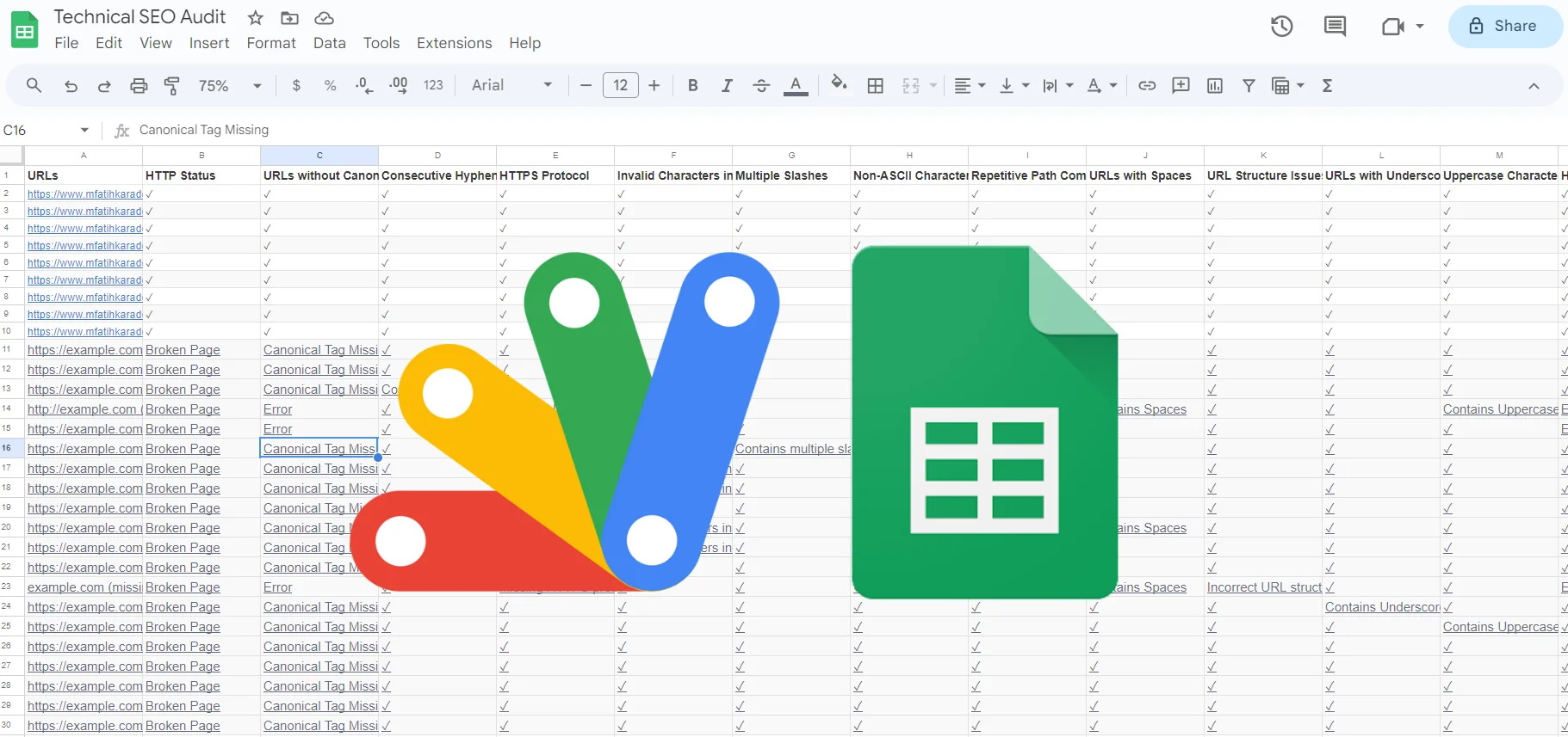 Automate Technical SEO Audit with Google Apps Script
