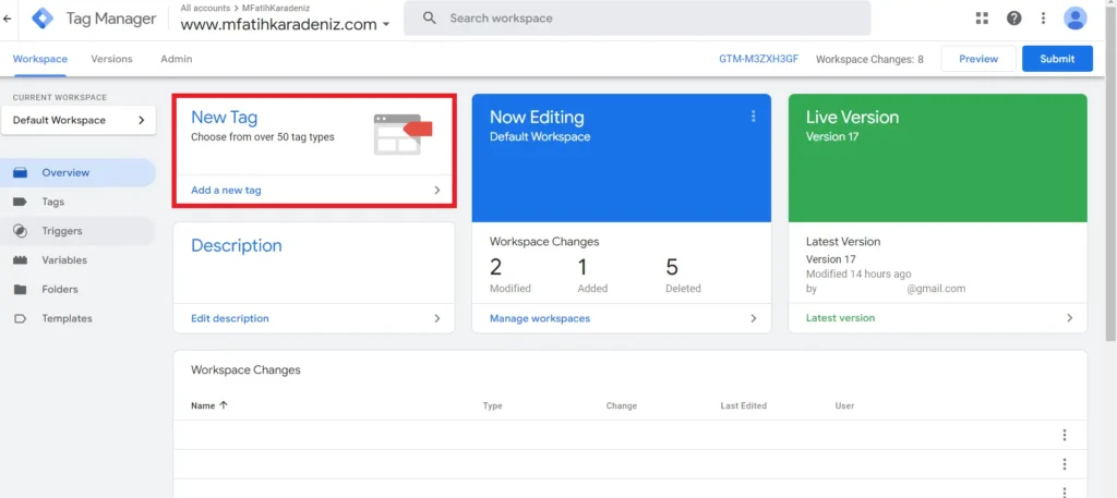 google tag manager